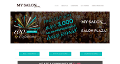 Desktop Screenshot of mysalonsuite.com